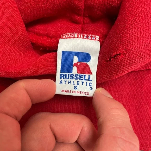 Vintage Russell Athletic Penn State PSU Nittany Lions hooded sweatshirt - Picture 8 of 12